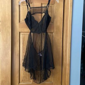 Victoria Secret Baby Doll Teddy Size XL